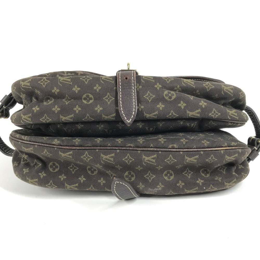 LOUIS VUITTON Shoulder Bag M95227 Monogram Mini-LinCanvas Brown Monogram mini run Saumur 30
