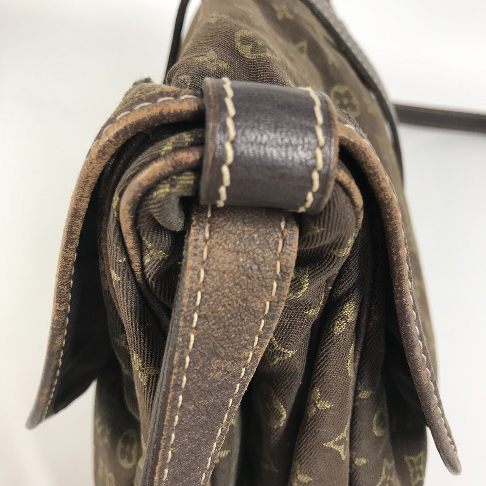 LOUIS VUITTON Shoulder Bag M95227 Monogram Mini-LinCanvas Brown Monogram mini run Saumur 30