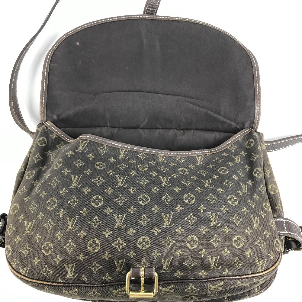 LOUIS VUITTON Shoulder Bag M95227 Monogram Mini-LinCanvas Brown Monogram mini run Saumur 30