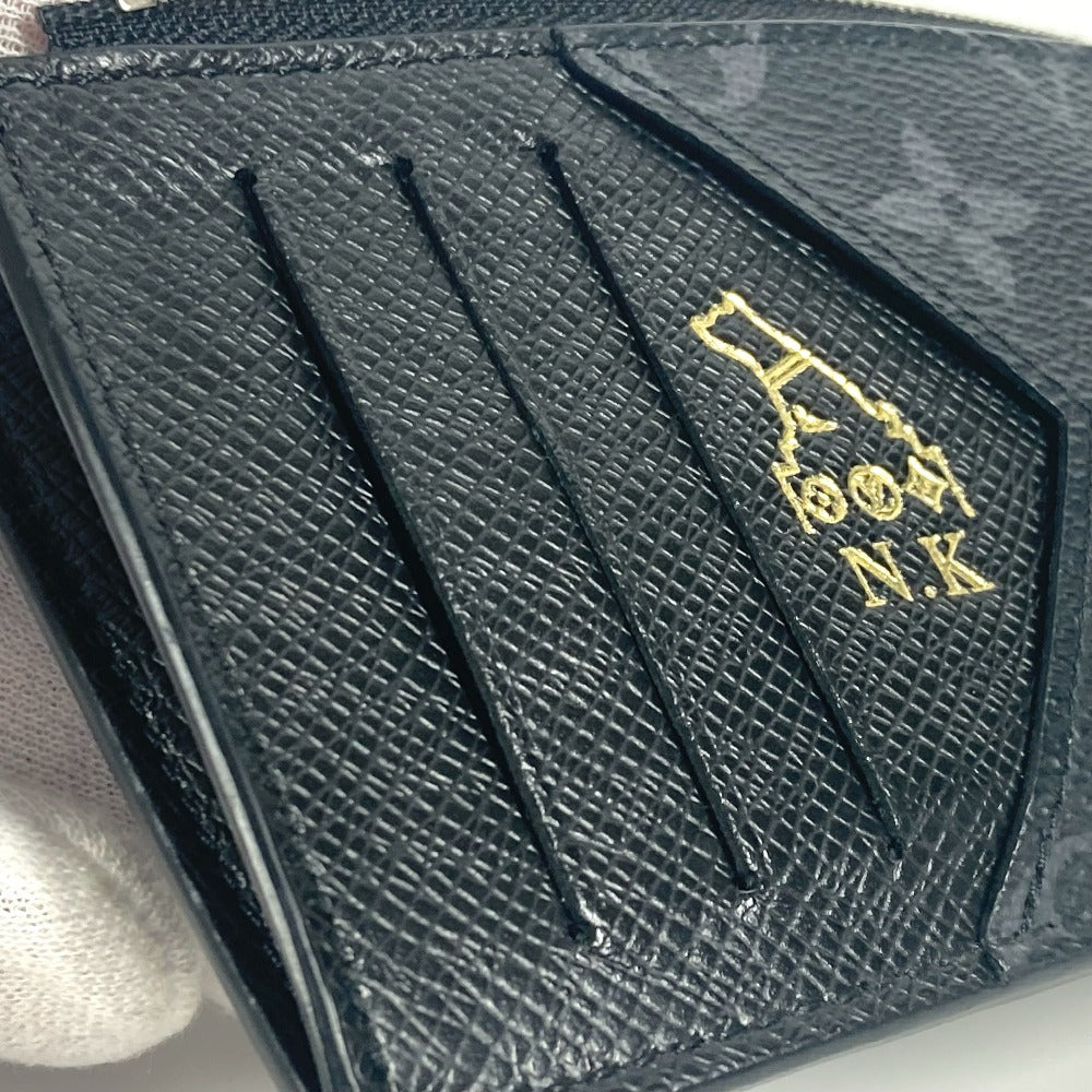 LOUIS VUITTON Coin case M30271 Monogram Eclipse Canvas black Monogram Eclipse Coin card holder