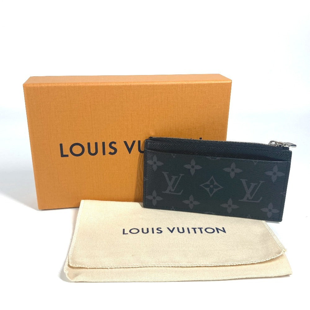 LOUIS VUITTON Coin case M30271 Monogram Eclipse Canvas black Monogram Eclipse Coin card holder