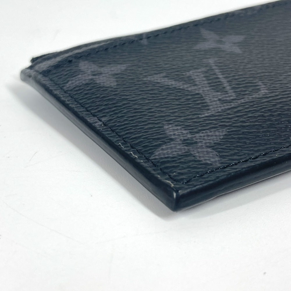 LOUIS VUITTON Coin case M30271 Monogram Eclipse Canvas black Monogram Eclipse Coin card holder