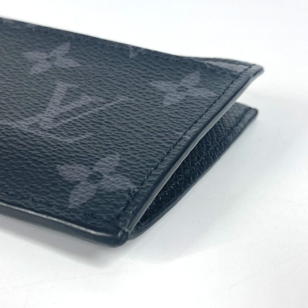 LOUIS VUITTON Coin case M30271 Monogram Eclipse Canvas black Monogram Eclipse Coin card holder