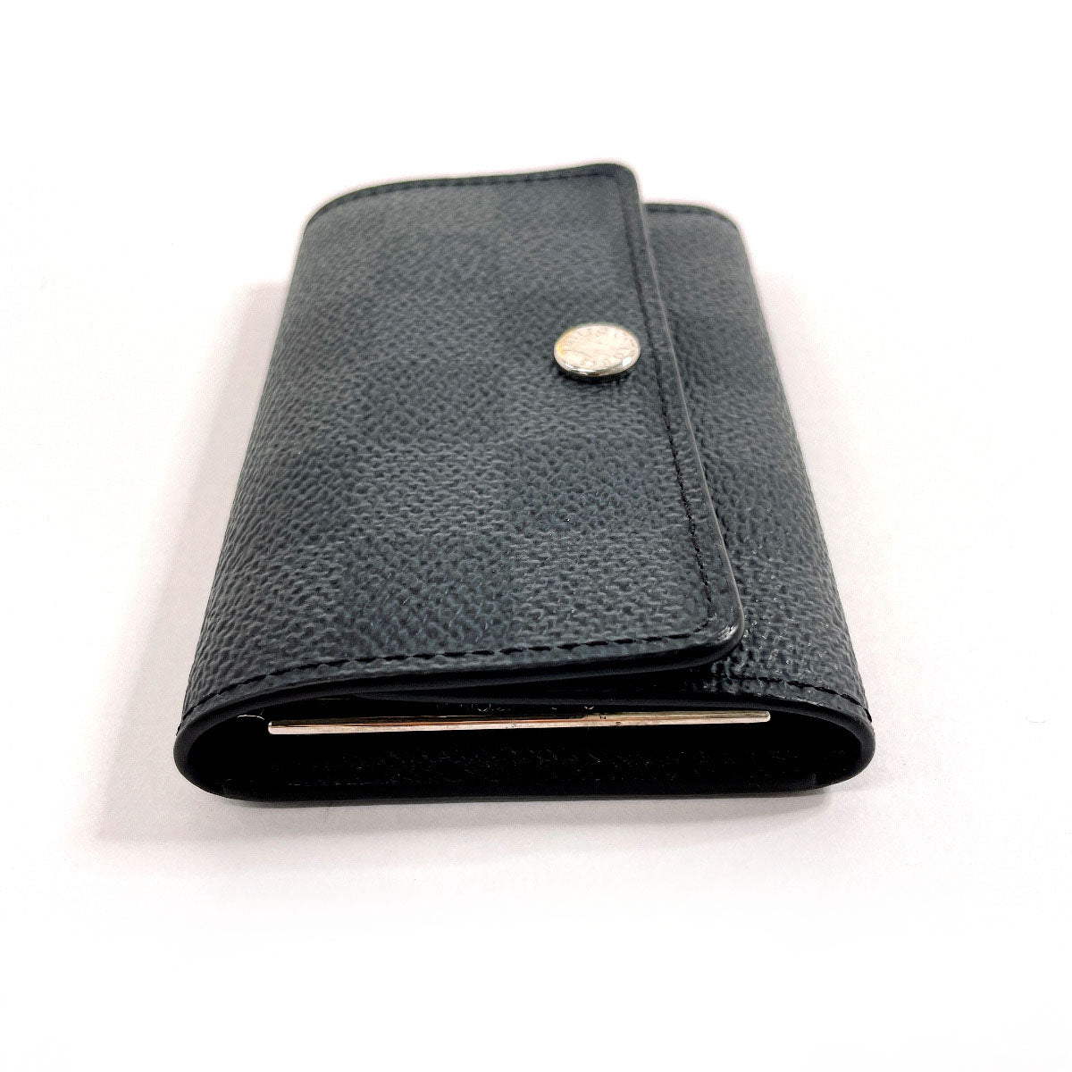 LOUIS VUITTON Key case Key holder N62662 Damier Grafitte black Multicles 6 mens Used Authentic