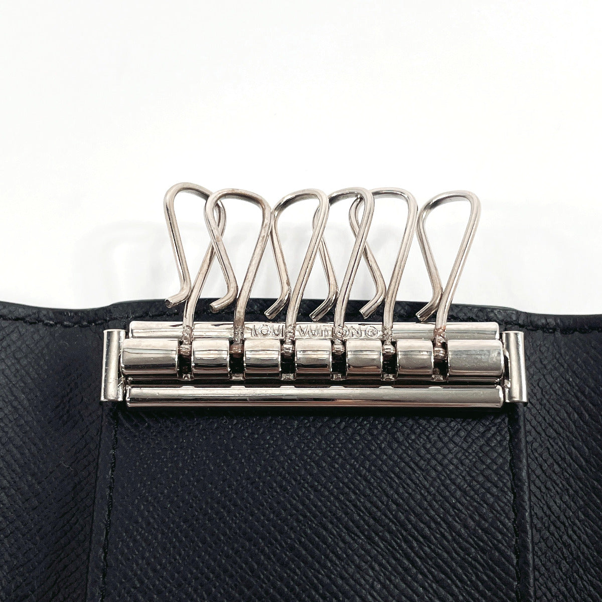 LOUIS VUITTON Key case Key holder N62662 Damier Grafitte black Multicles 6 mens Used Authentic