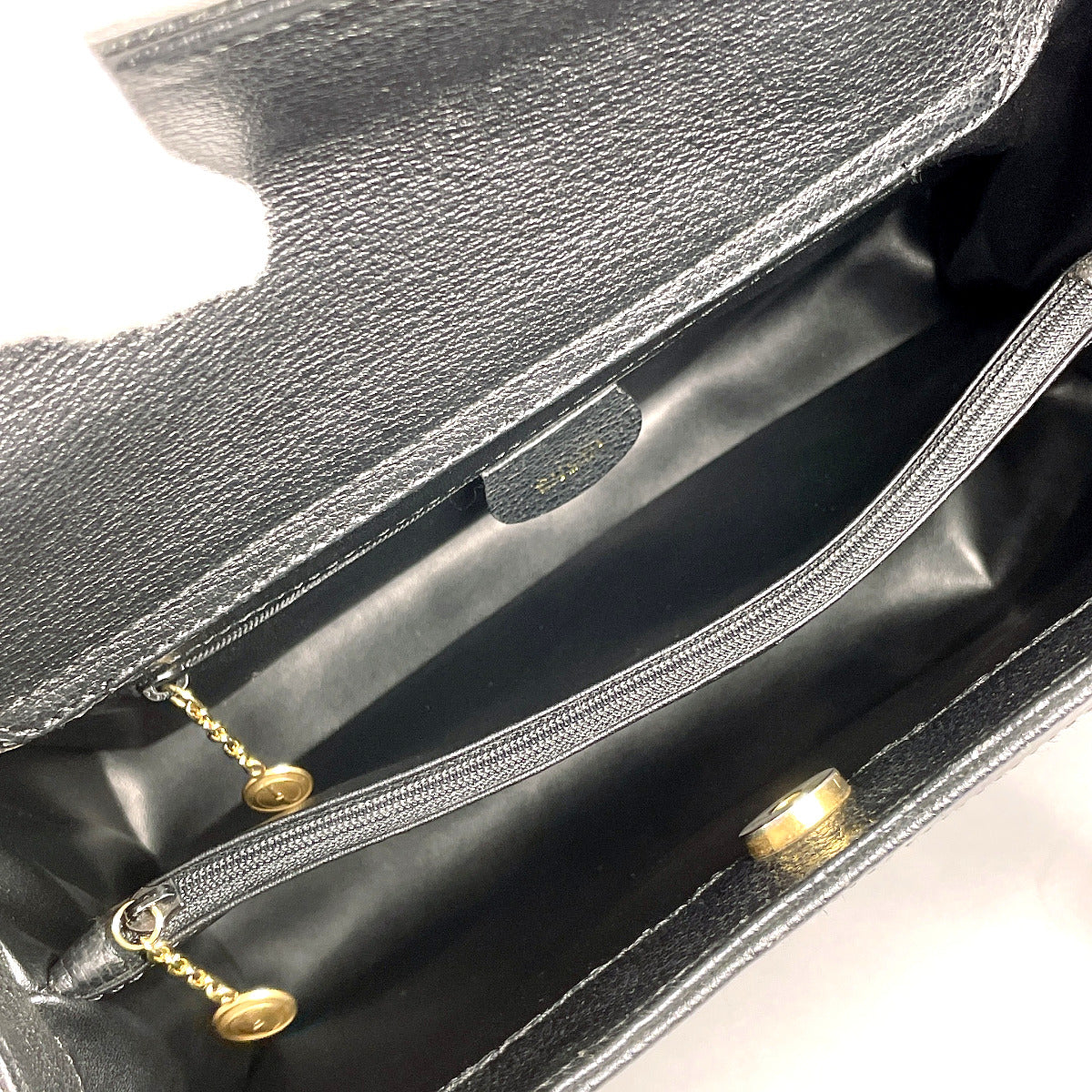 GUCCI Handbag 002・1186・0260 Suede, Leather black Bamboo