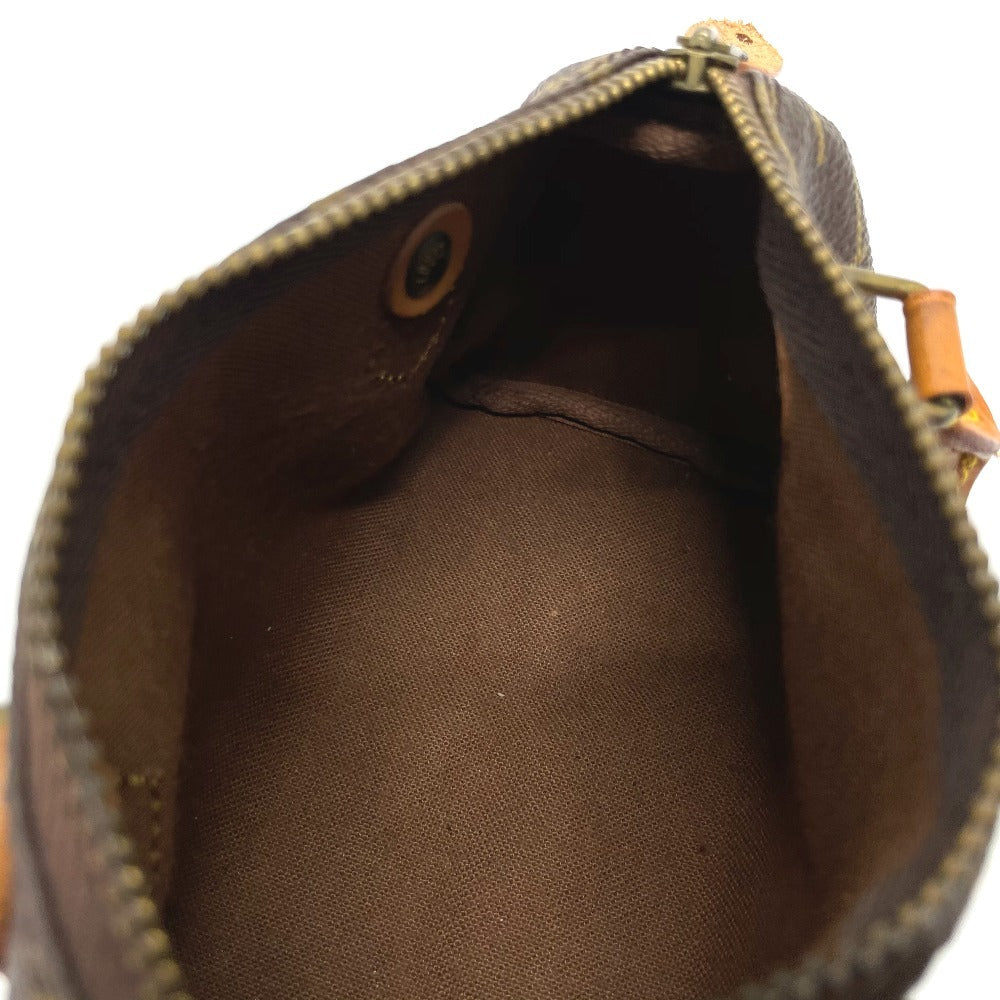 LOUIS VUITTON Handbag M41534 Monogram canvas Brown Monogram Mini speedy Women Used Authentic
