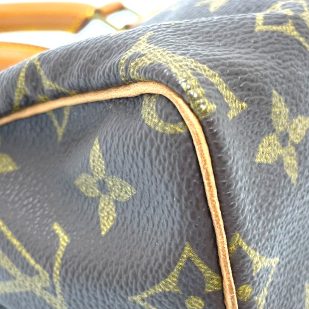 LOUIS VUITTON Handbag M41534 Monogram canvas Brown Monogram Mini speedy Women Used Authentic