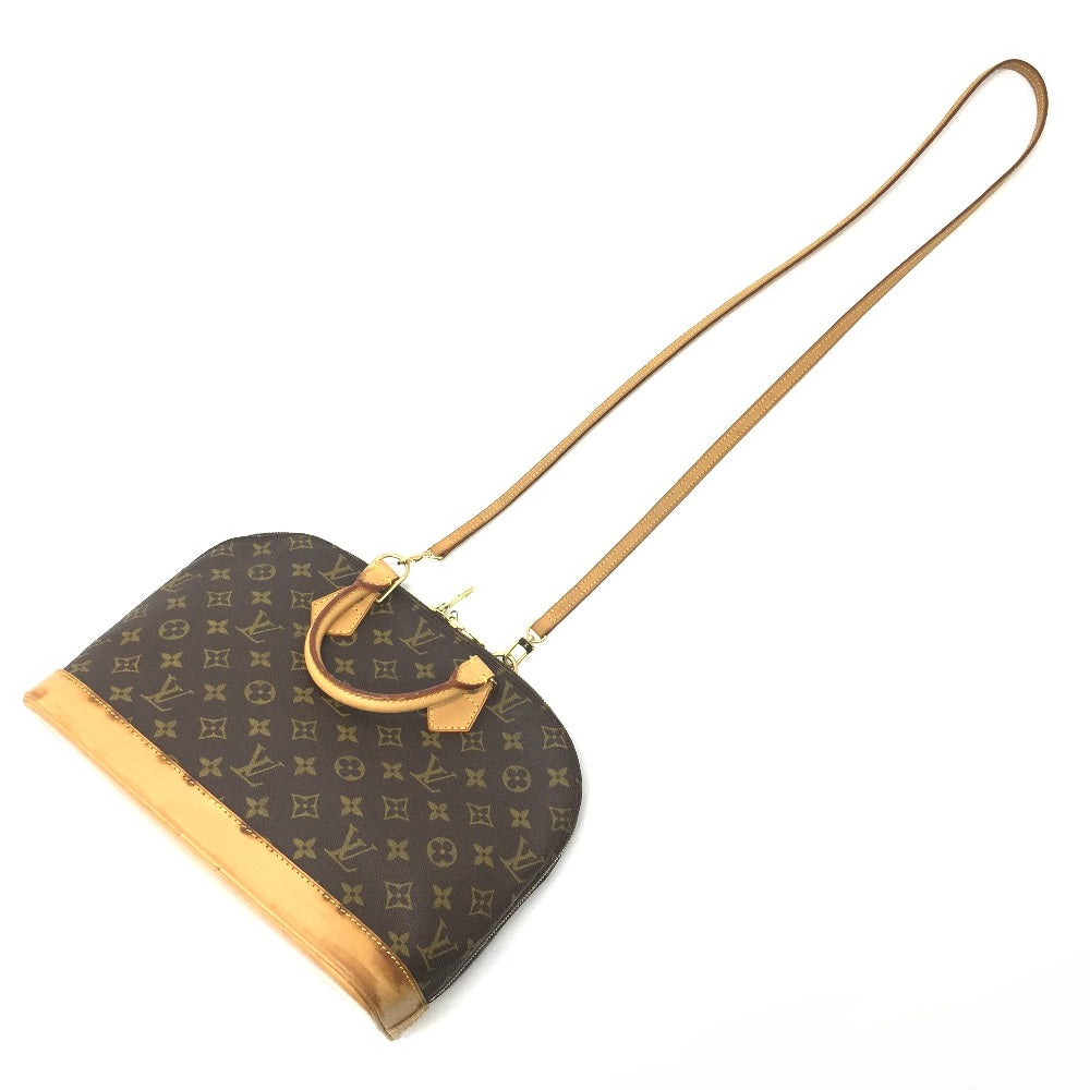 LOUIS VUITTON Handbag M51130 Monogram canvas Brown Monogram Alma Women Used Authentic