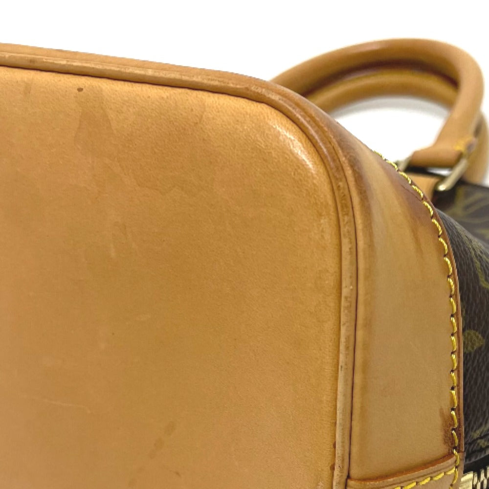 LOUIS VUITTON Handbag M51130 Monogram canvas Brown Monogram Alma Women Used Authentic
