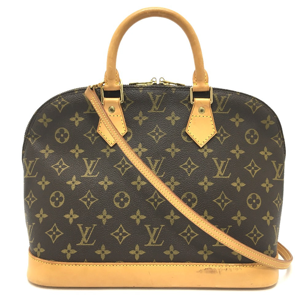 LOUIS VUITTON Handbag M51130 Monogram canvas Brown Monogram Alma Women Used Authentic