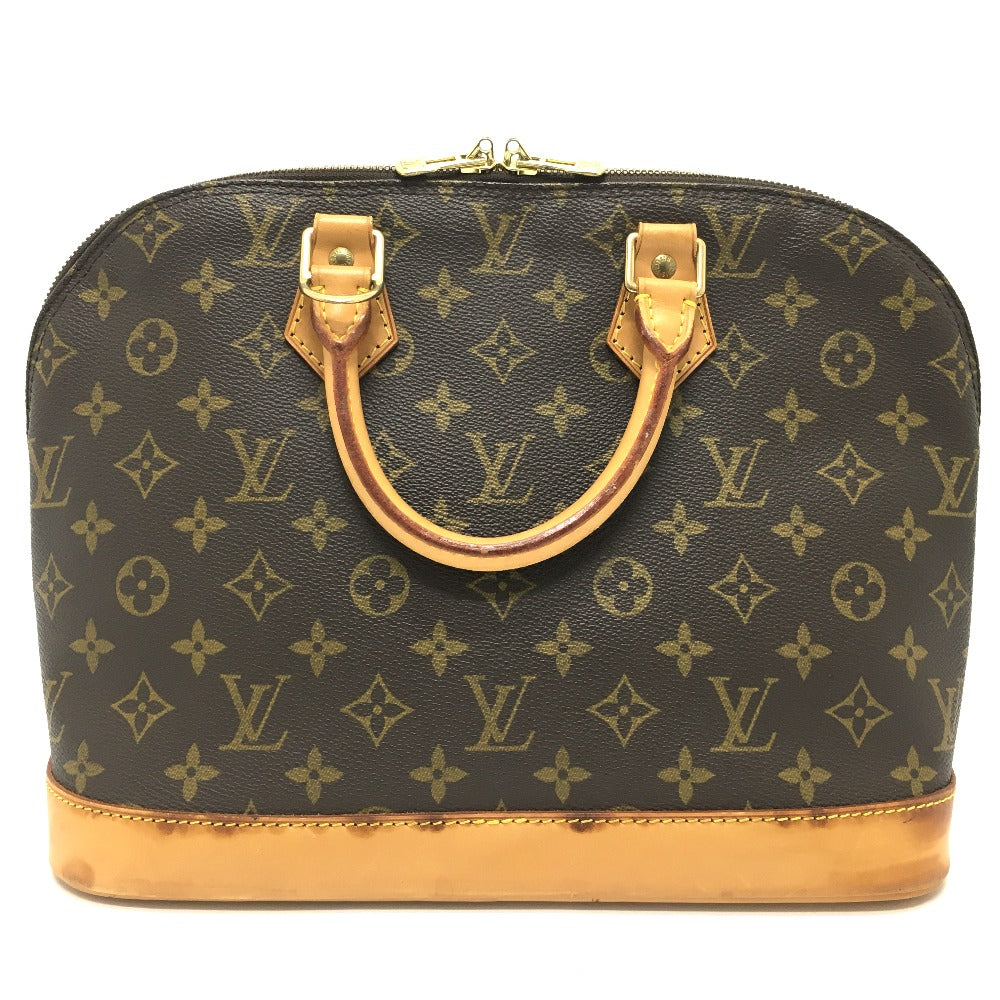 LOUIS VUITTON Handbag M51130 Monogram canvas Brown Monogram Alma Women Used Authentic