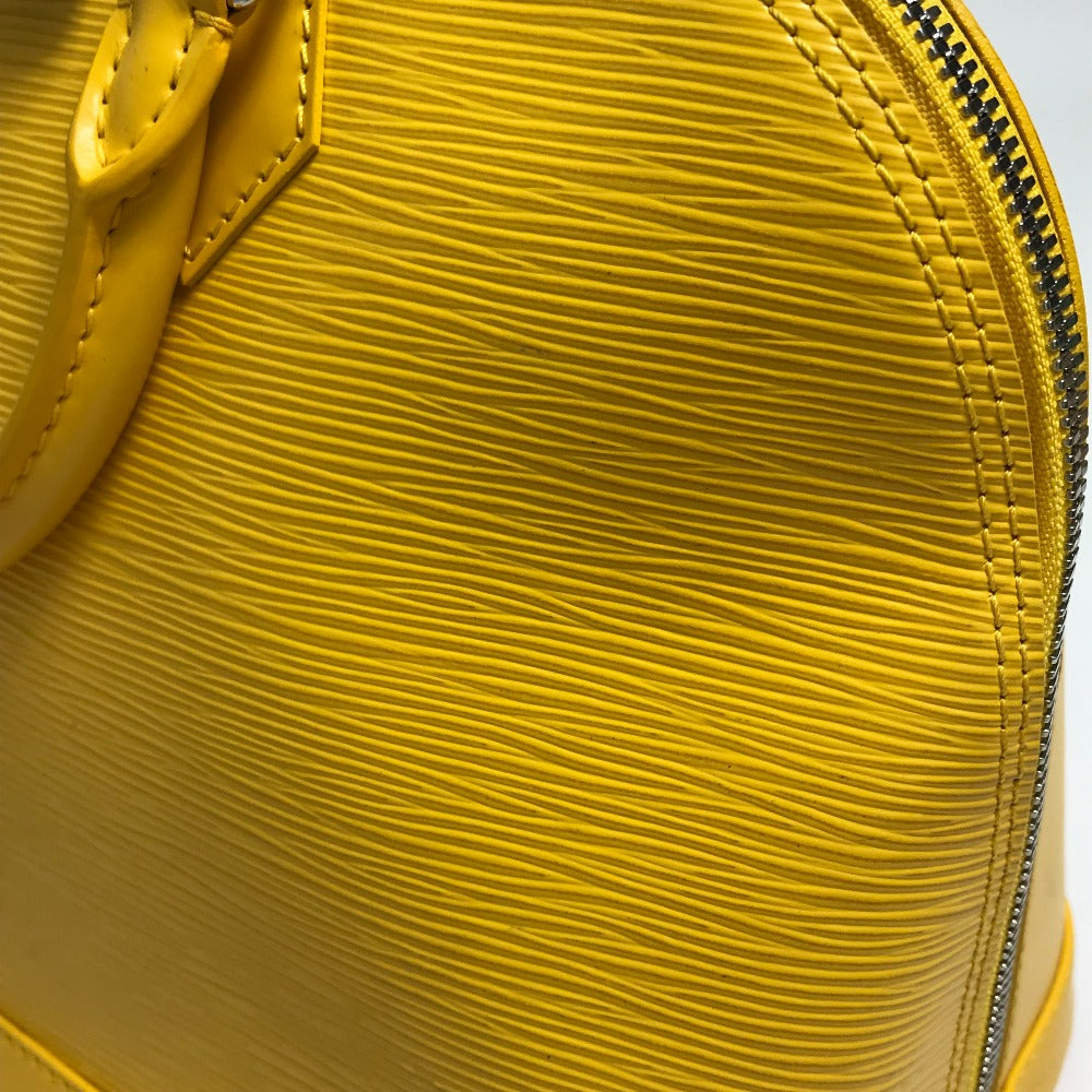 LOUIS VUITTON Handbag M40951 Epi Leather yellow Epi Alma PM Women Used Authentic