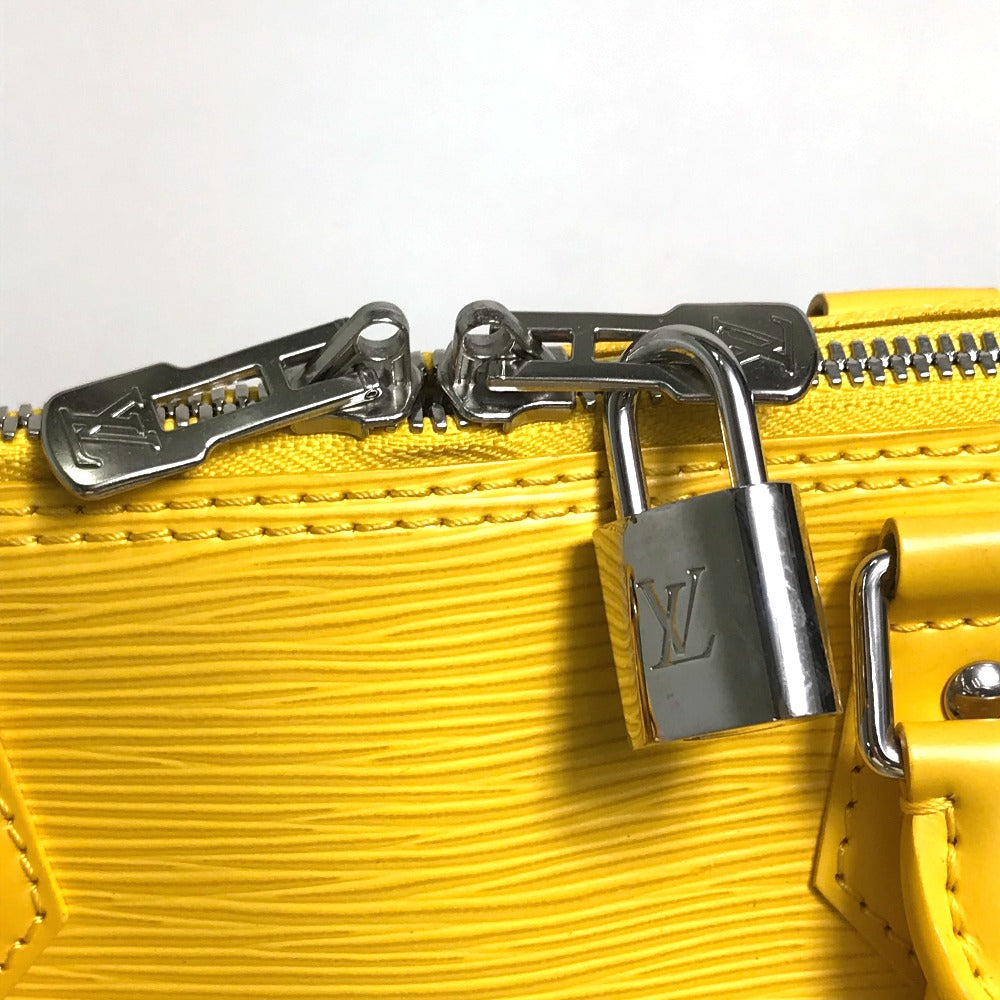 LOUIS VUITTON Handbag M40951 Epi Leather yellow Epi Alma PM Women Used Authentic