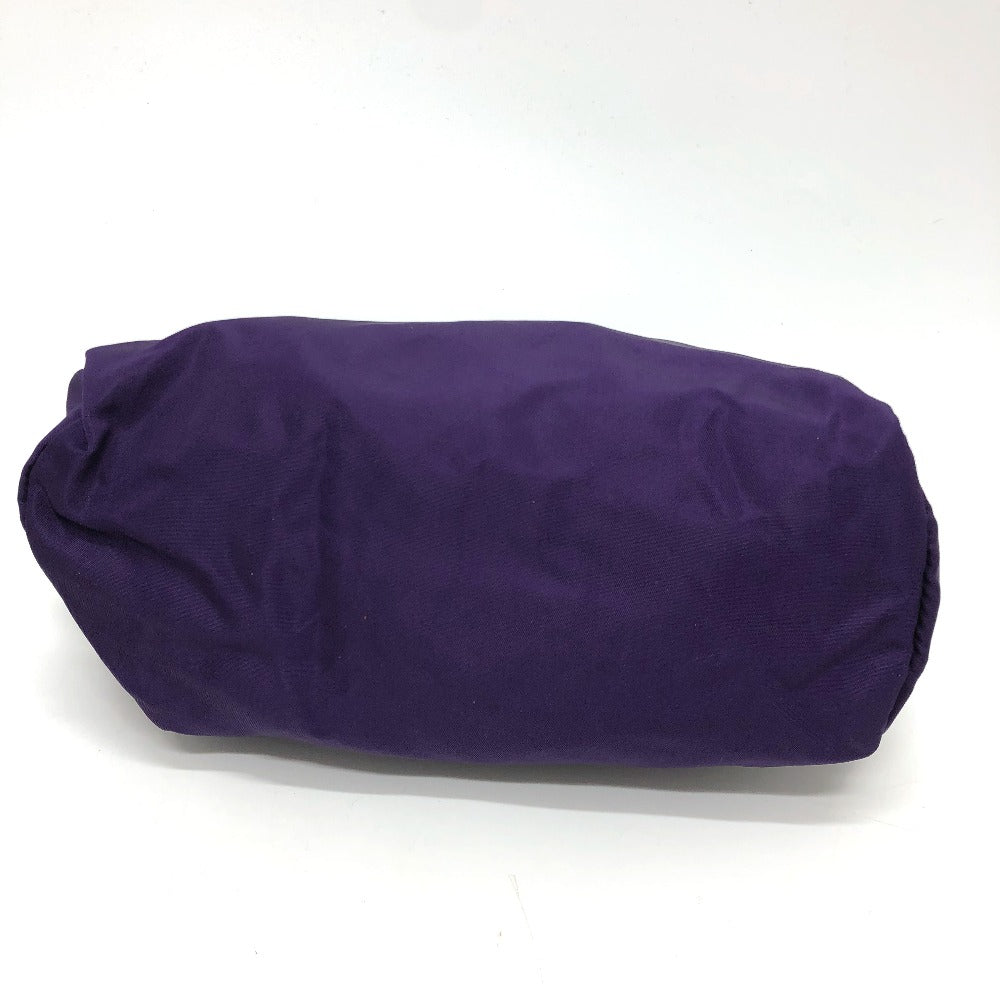 PRADA Pouch Nylon purple Triangle logo accessory case
