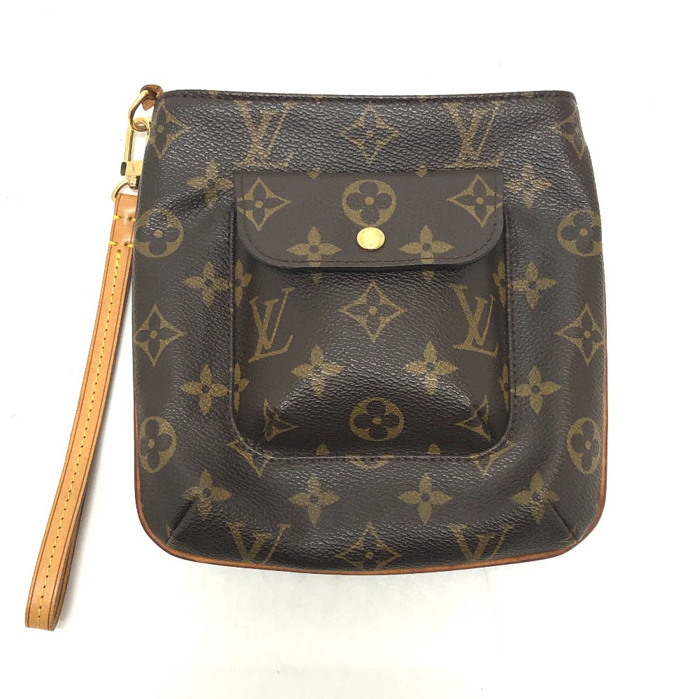 LOUIS VUITTON Pouch M51901 Monogram canvas Brown Monogram Partition