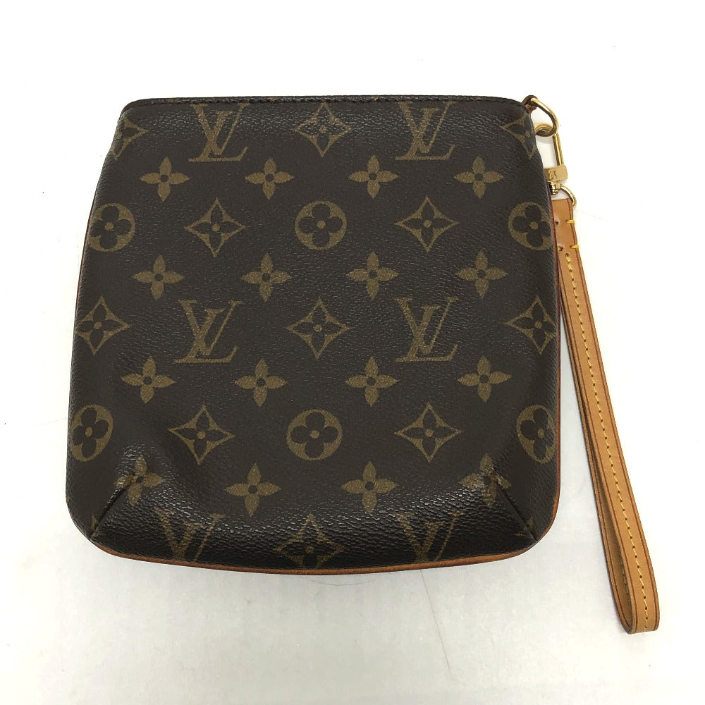 LOUIS VUITTON Pouch M51901 Monogram canvas Brown Monogram Partition