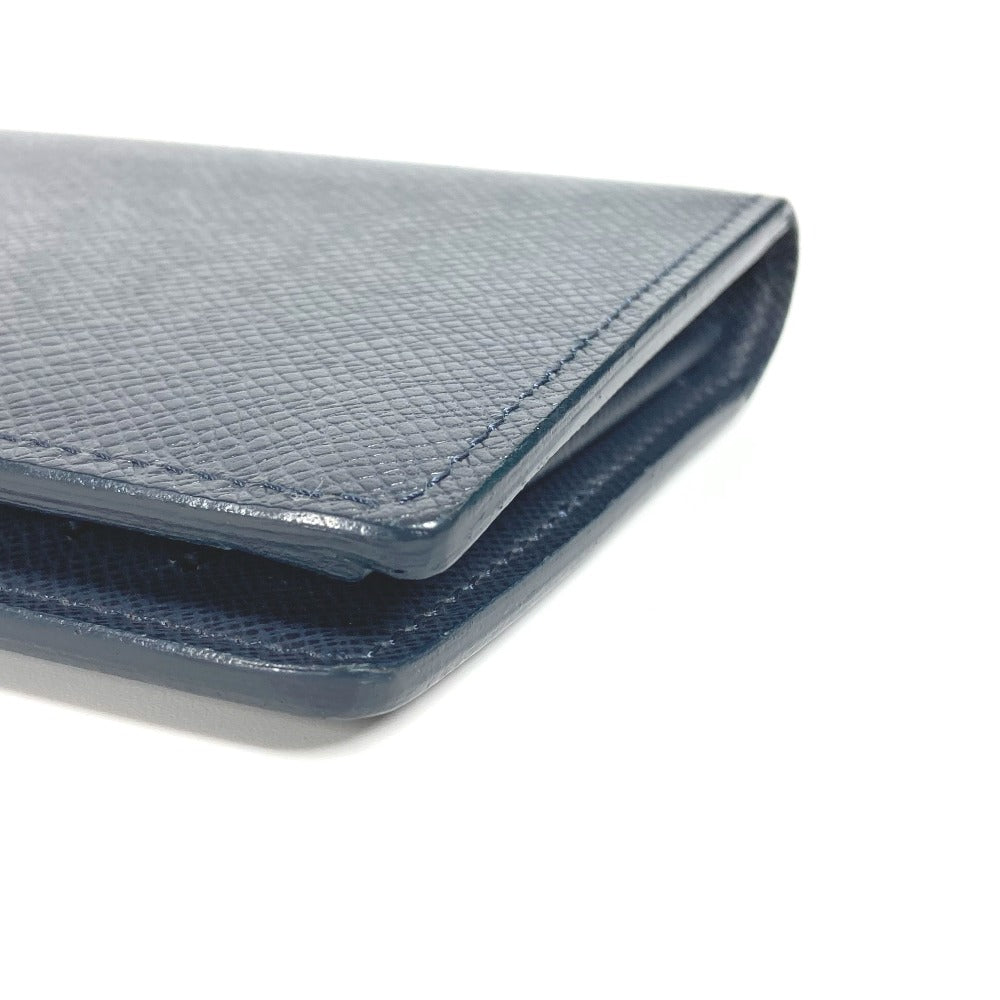LOUIS VUITTON Long Wallet Purse M30502 Taiga Leather blue Taiga Portefeuille Blaza