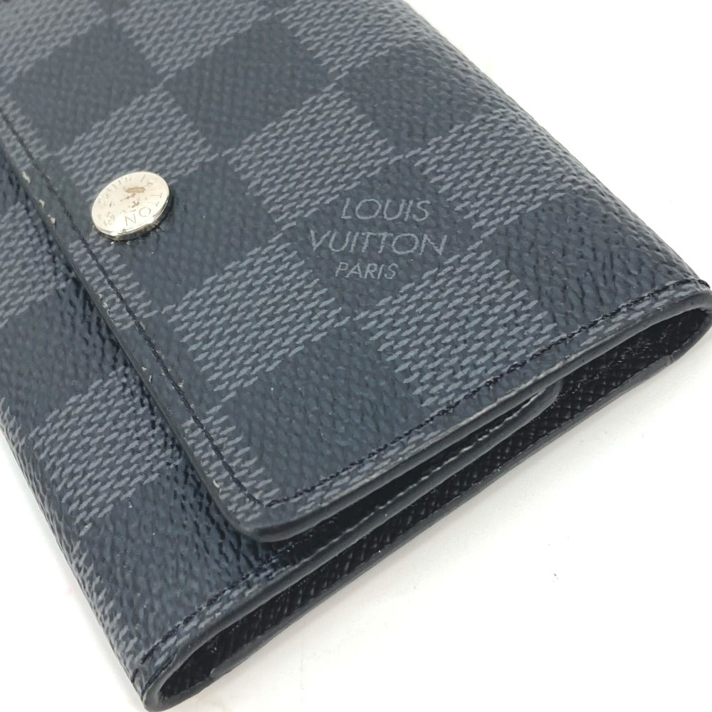 LOUIS VUITTON Key case Key holder N62662 Damier Grafitto Canvas black Damier Grafitte Multicles 6