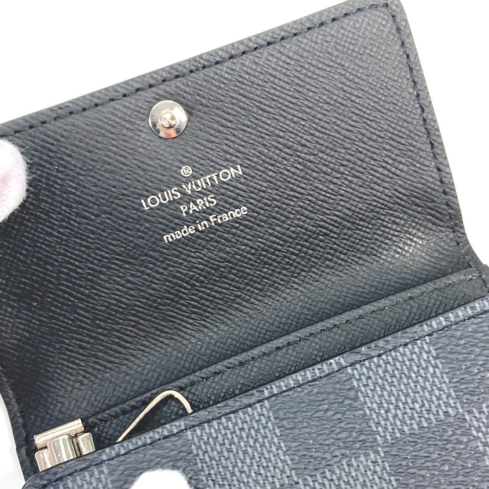 LOUIS VUITTON Key case Key holder N62662 Damier Grafitto Canvas black Damier Grafitte Multicles 6