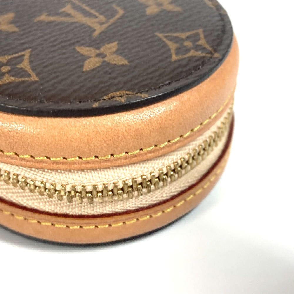LOUIS VUITTON Pouch GI0495 Monogram canvas Brown Monogram Etui Earphones AirPods