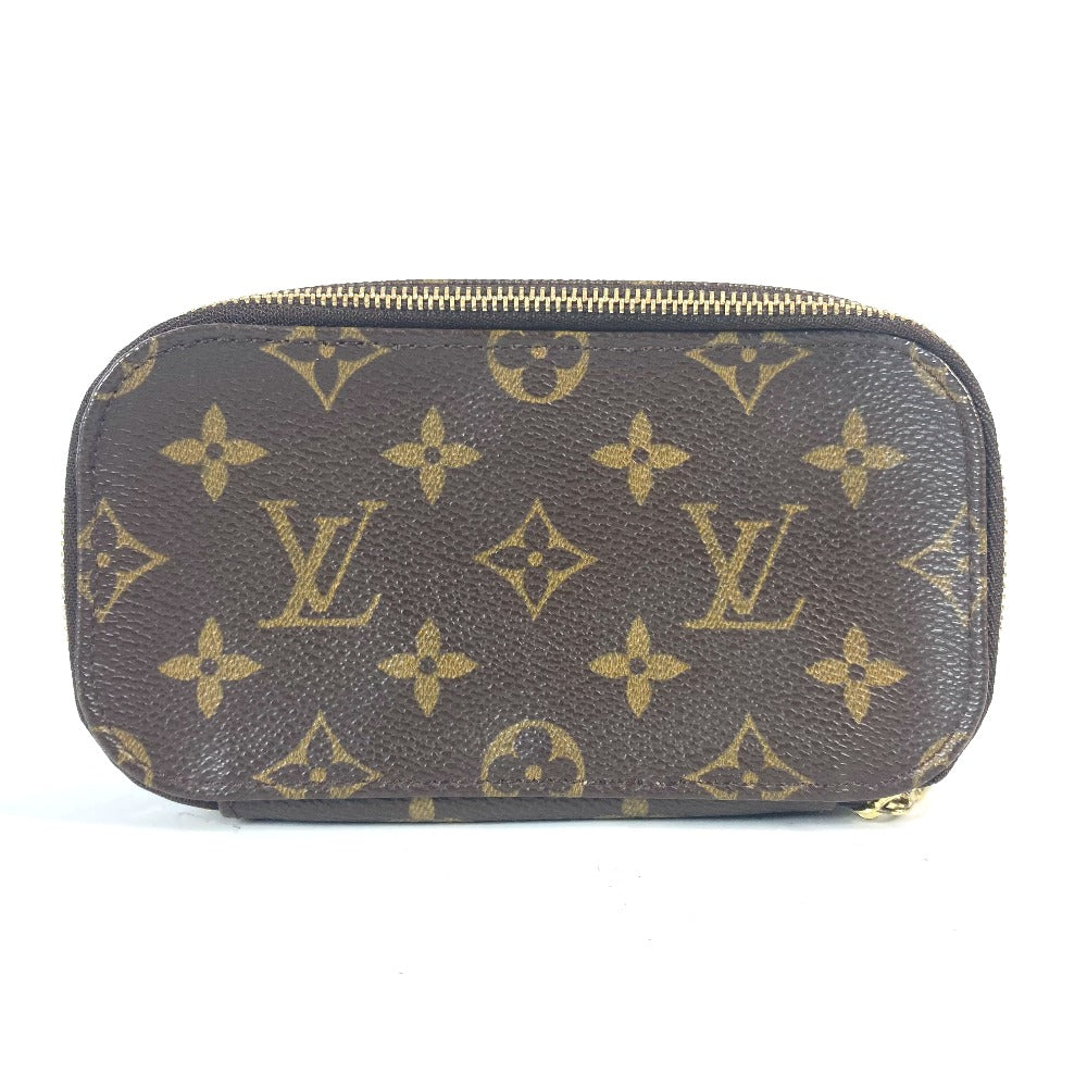 LOUIS VUITTON Cosmetics Pouch M47510 Monogram canvas Brown Monogram Truth brush