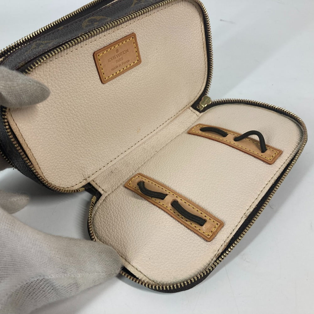 LOUIS VUITTON Cosmetics Pouch M47510 Monogram canvas Brown Monogram Truth brush
