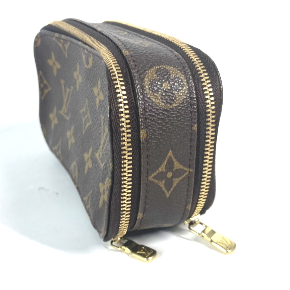 LOUIS VUITTON Cosmetics Pouch M47510 Monogram canvas Brown Monogram Truth brush