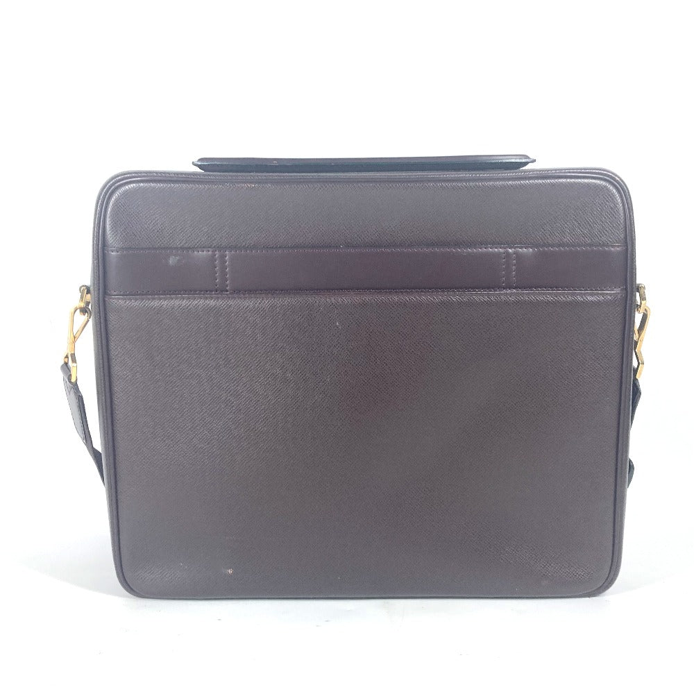 LOUIS VUITTON Handbag M30836 Taiga Leather wine-red Taiga Porto Ordina Tour Odessa