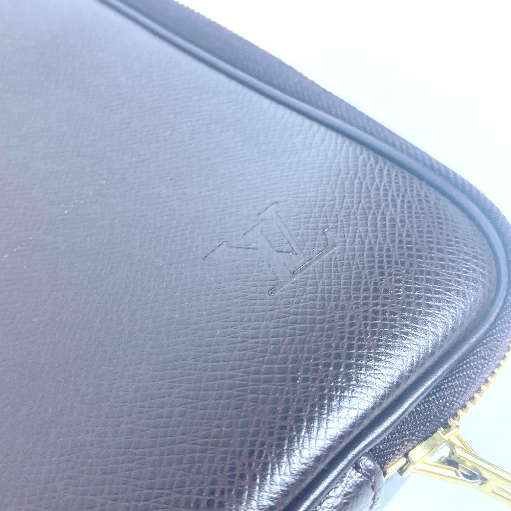 LOUIS VUITTON Handbag M30836 Taiga Leather wine-red Taiga Porto Ordina Tour Odessa