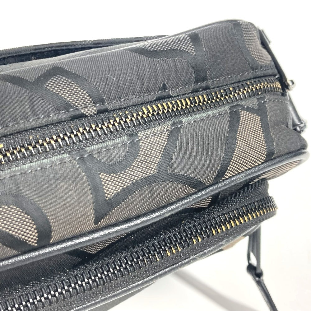 BURBERRY Shoulder Bag 8043708 Nylon canvas Gray type TB logo