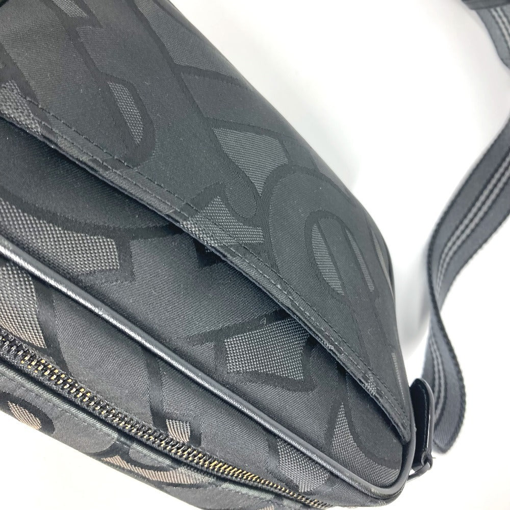 BURBERRY Shoulder Bag 8043708 Nylon canvas Gray type TB logo