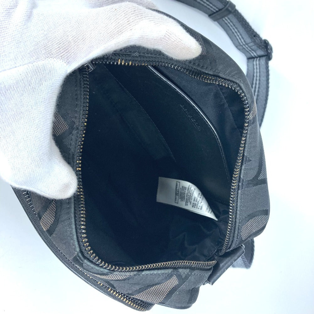 BURBERRY Shoulder Bag 8043708 Nylon canvas Gray type TB logo
