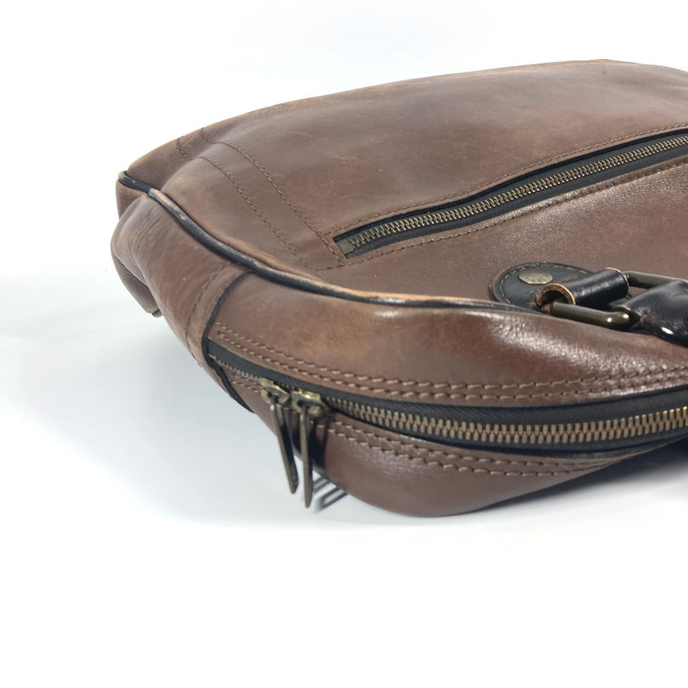 LOUIS VUITTON Business bag M92532 Utah leather Brown Utah Eron
