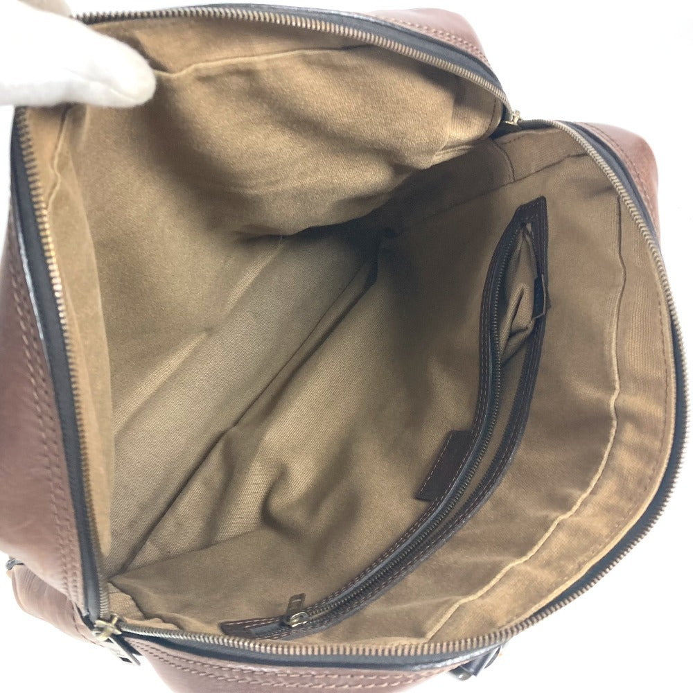 LOUIS VUITTON Business bag M92532 Utah leather Brown Utah Eron