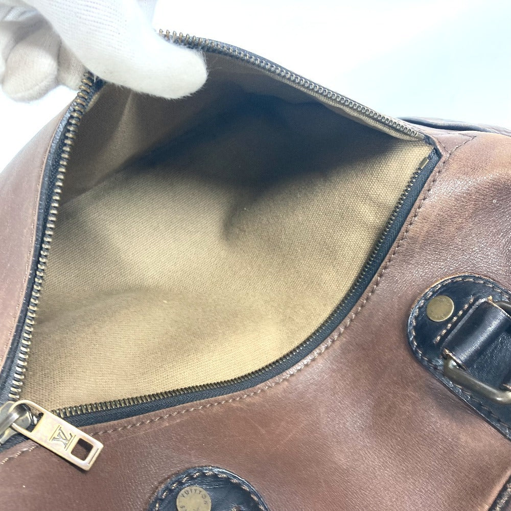 LOUIS VUITTON Business bag M92532 Utah leather Brown Utah Eron
