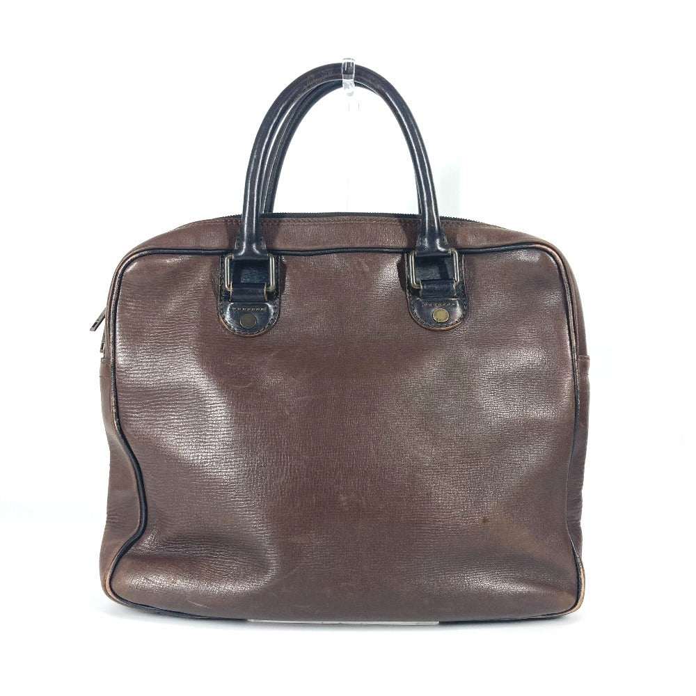 LOUIS VUITTON Business bag M92532 Utah leather Brown Utah Eron