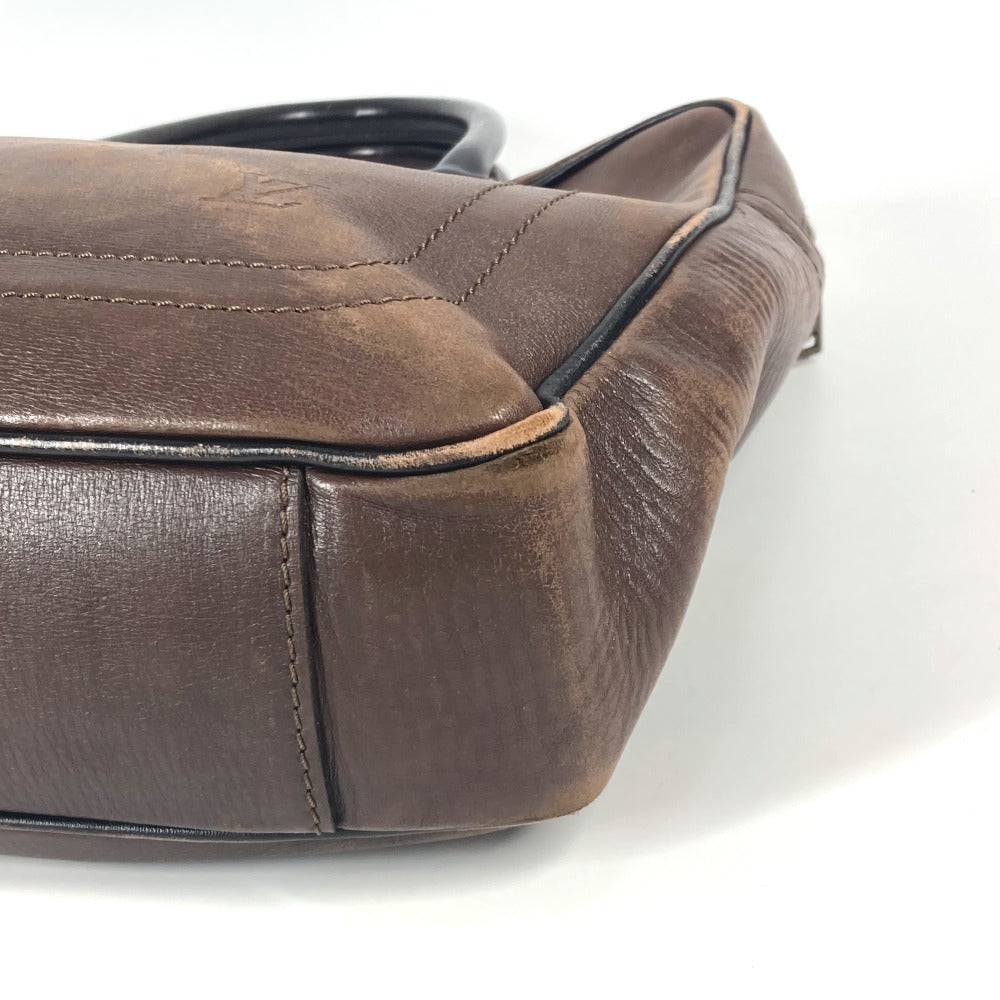 LOUIS VUITTON Business bag M92532 Utah leather Brown Utah Eron