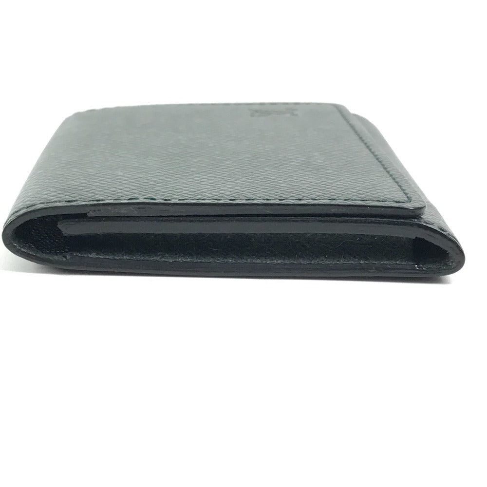 LOUIS VUITTON Card Case M3092P Taiga Leather green Taiga Anneveld Cult de Visit