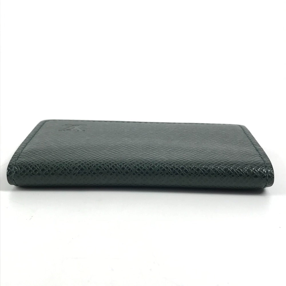 LOUIS VUITTON Card Case M3092P Taiga Leather green Taiga Anneveld Cult de Visit