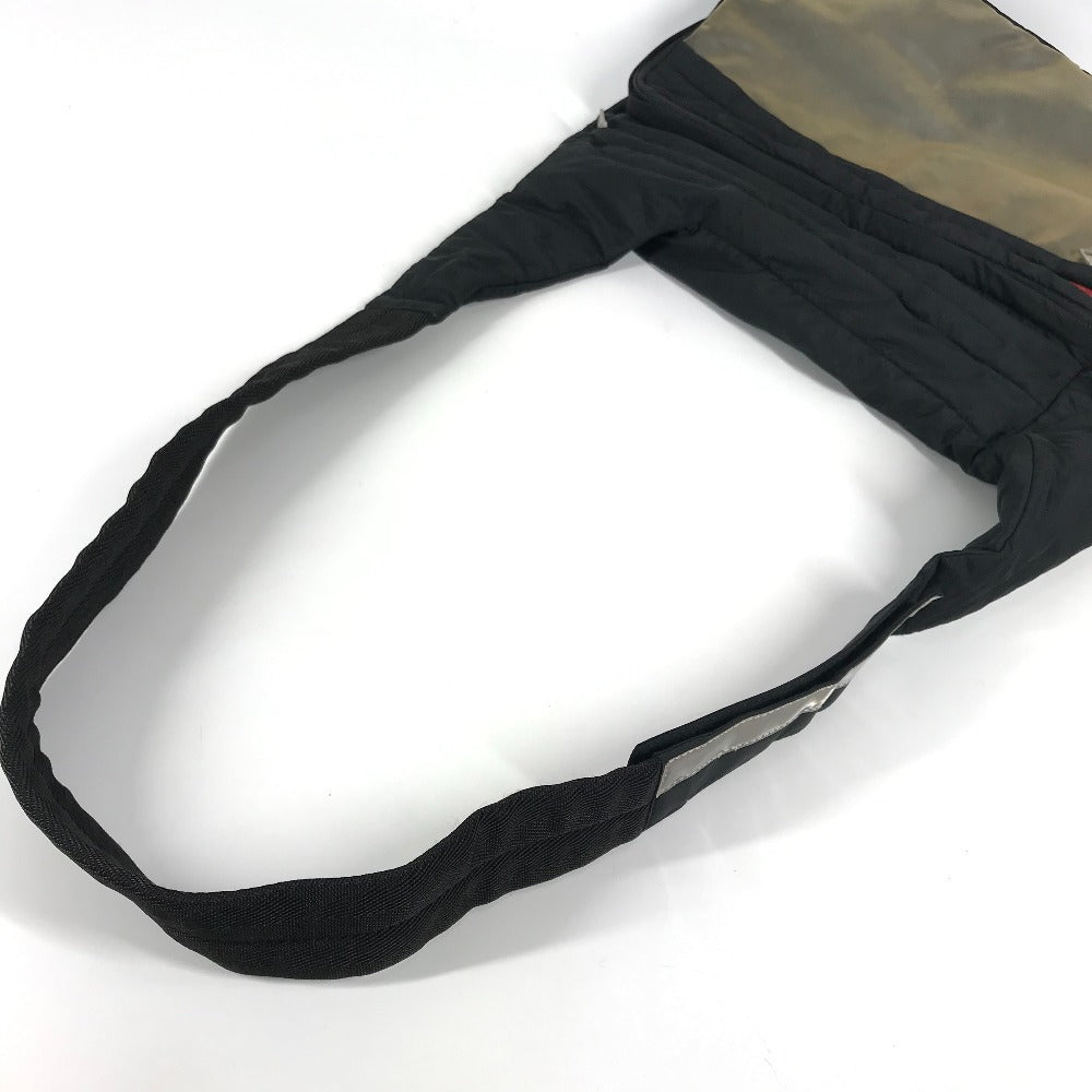 PRADA Shoulder Bag Nylon black logo