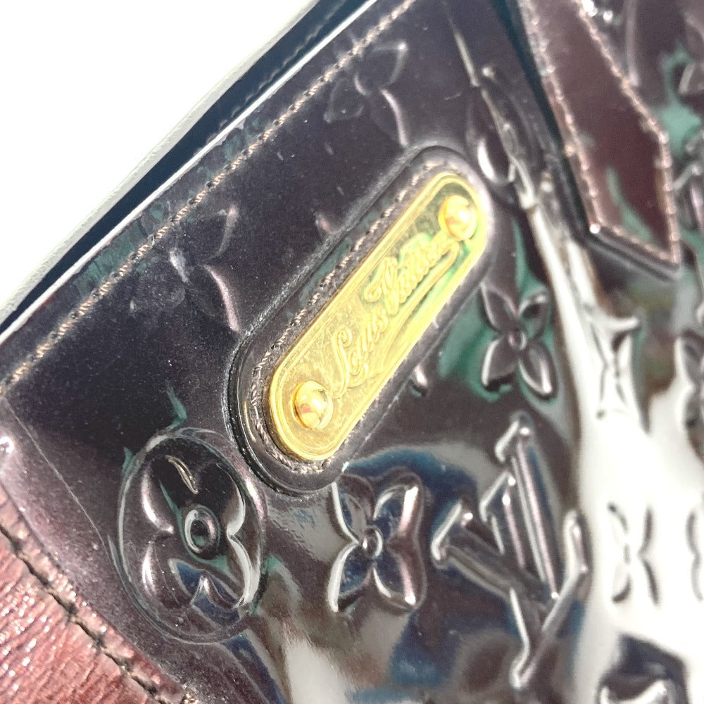 LOUIS VUITTON Shoulder Bag M91645 Monogram Vernis purple Monogram Vernis Wilscher MM