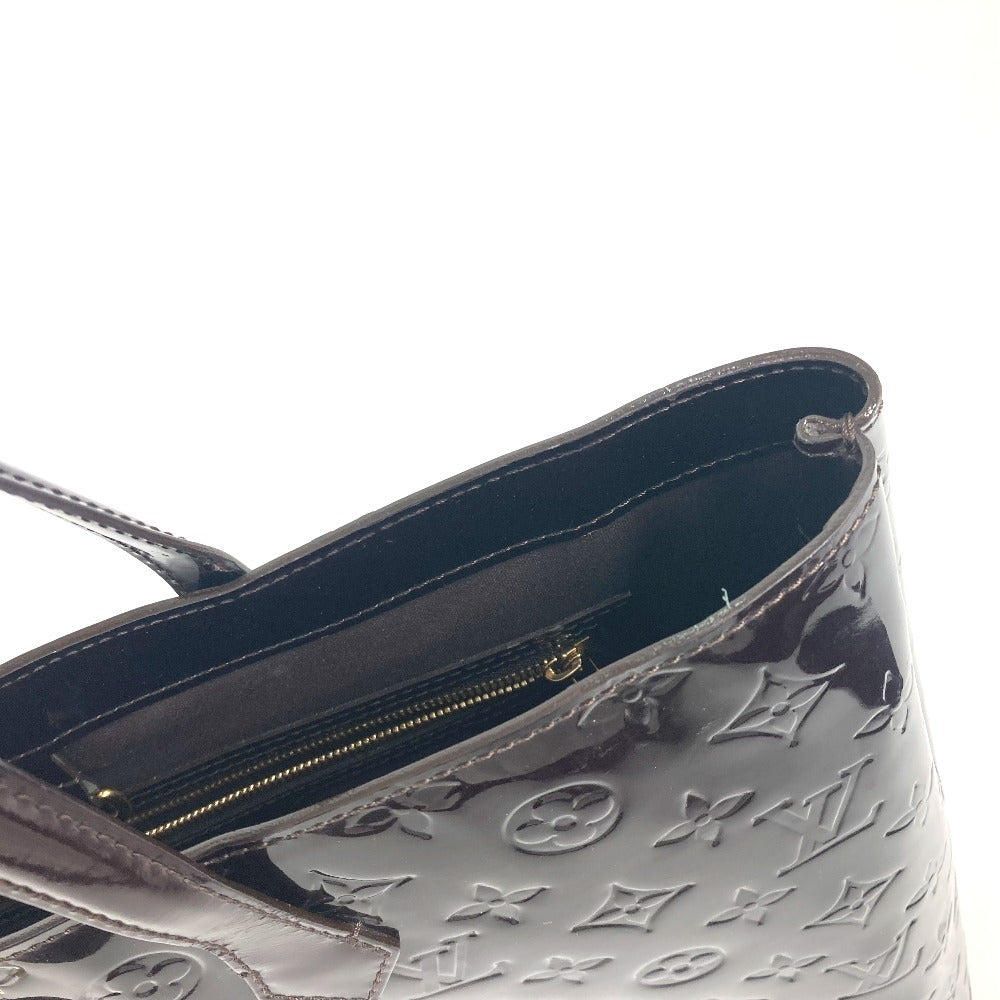 LOUIS VUITTON Shoulder Bag M91645 Monogram Vernis purple Monogram Vernis Wilscher MM