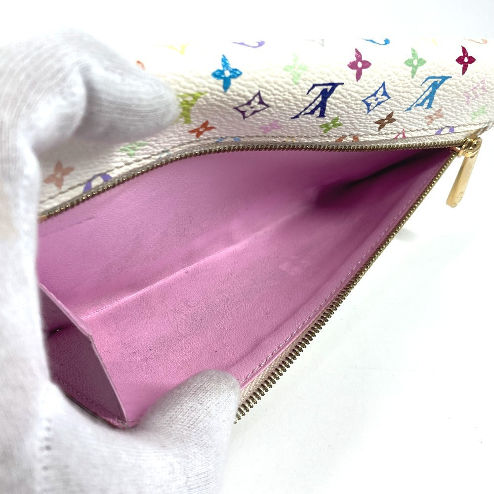 LOUIS VUITTON Long Wallet Purse M93736 Monogram multicolor canvas white Monogram multicolor Portefeuille Eugenie