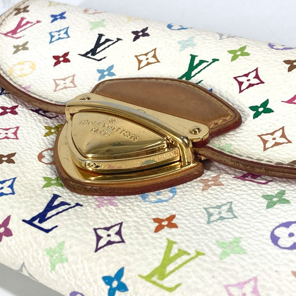 LOUIS VUITTON Long Wallet Purse M93736 Monogram multicolor canvas white Monogram multicolor Portefeuille Eugenie