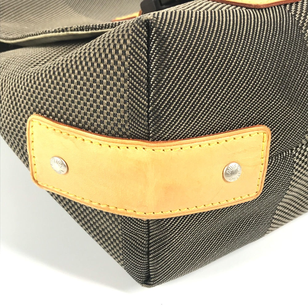 LOUIS VUITTON Shoulder Bag M93077 Damier Jean Canvas khaki Damier Jean Roux