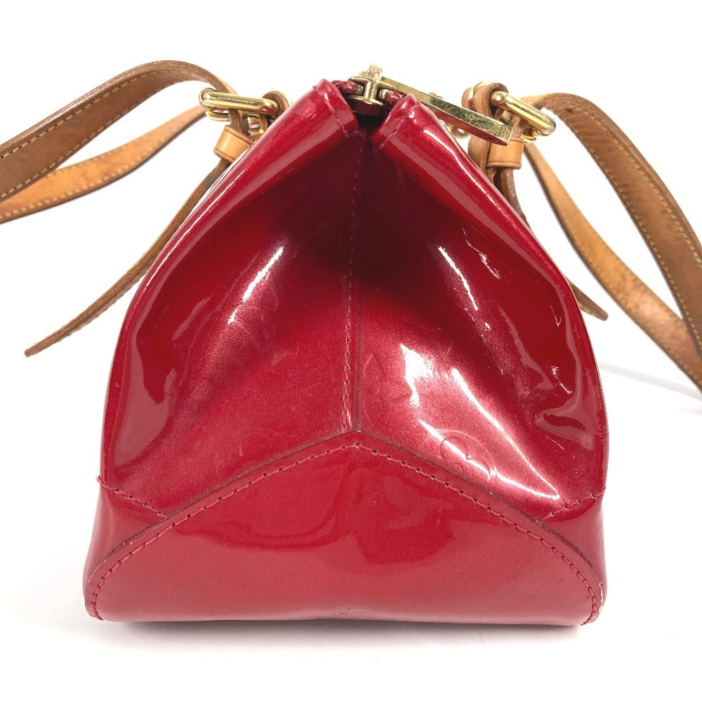 LOUIS VUITTON Shoulder Bag M93507 Monogram Vernis Red Monogram Vernis Rosewood Avenue