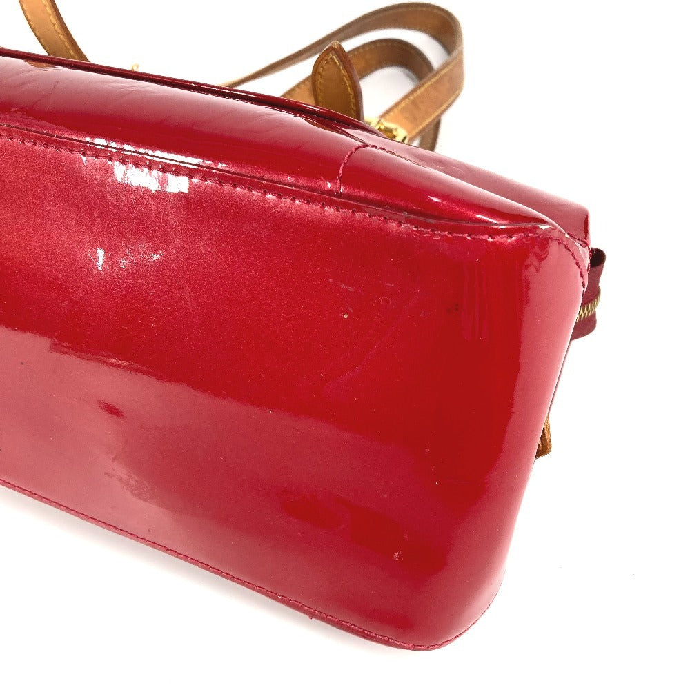 LOUIS VUITTON Shoulder Bag M93507 Monogram Vernis Red Monogram Vernis Rosewood Avenue