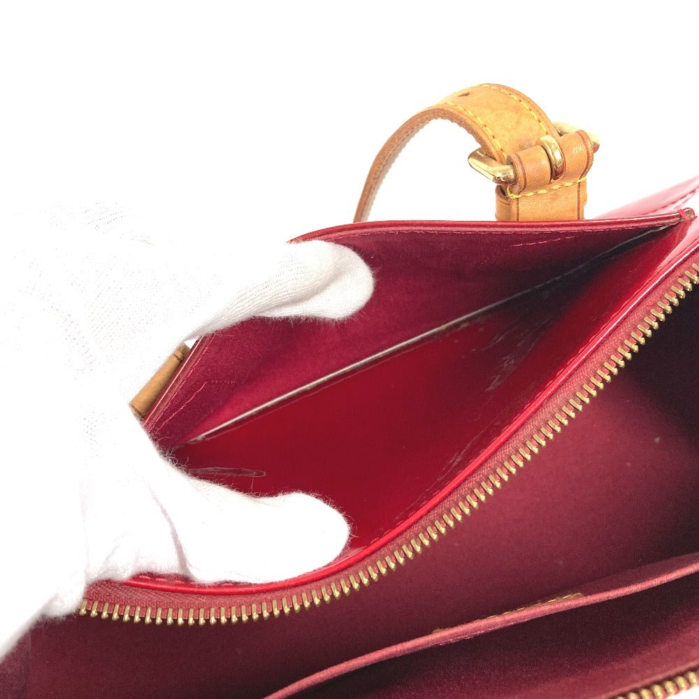 LOUIS VUITTON Shoulder Bag M93507 Monogram Vernis Red Monogram Vernis Rosewood Avenue