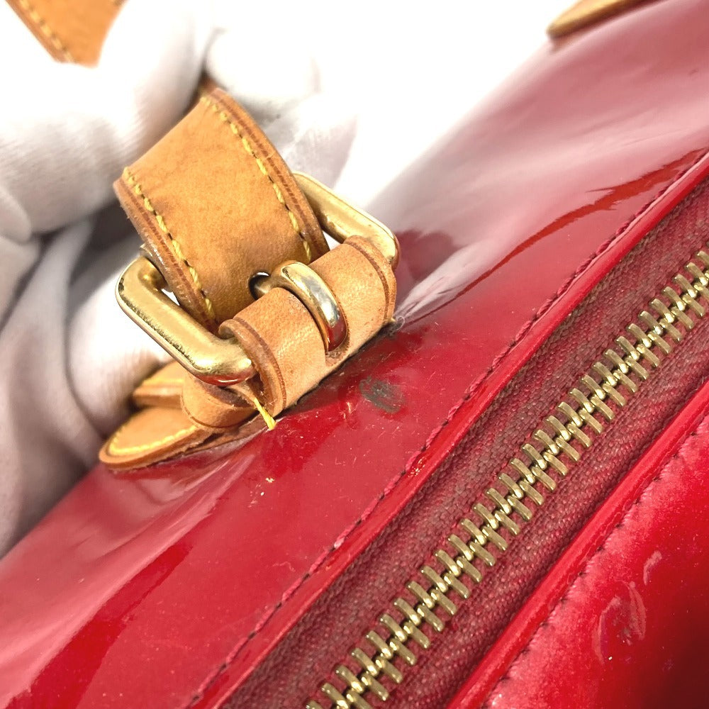 LOUIS VUITTON Shoulder Bag M93507 Monogram Vernis Red Monogram Vernis Rosewood Avenue